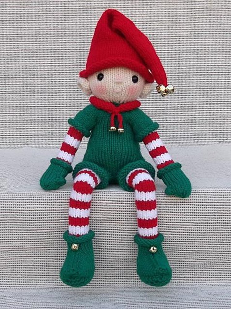 Christmas Elf Knitting pattern by Rainebo