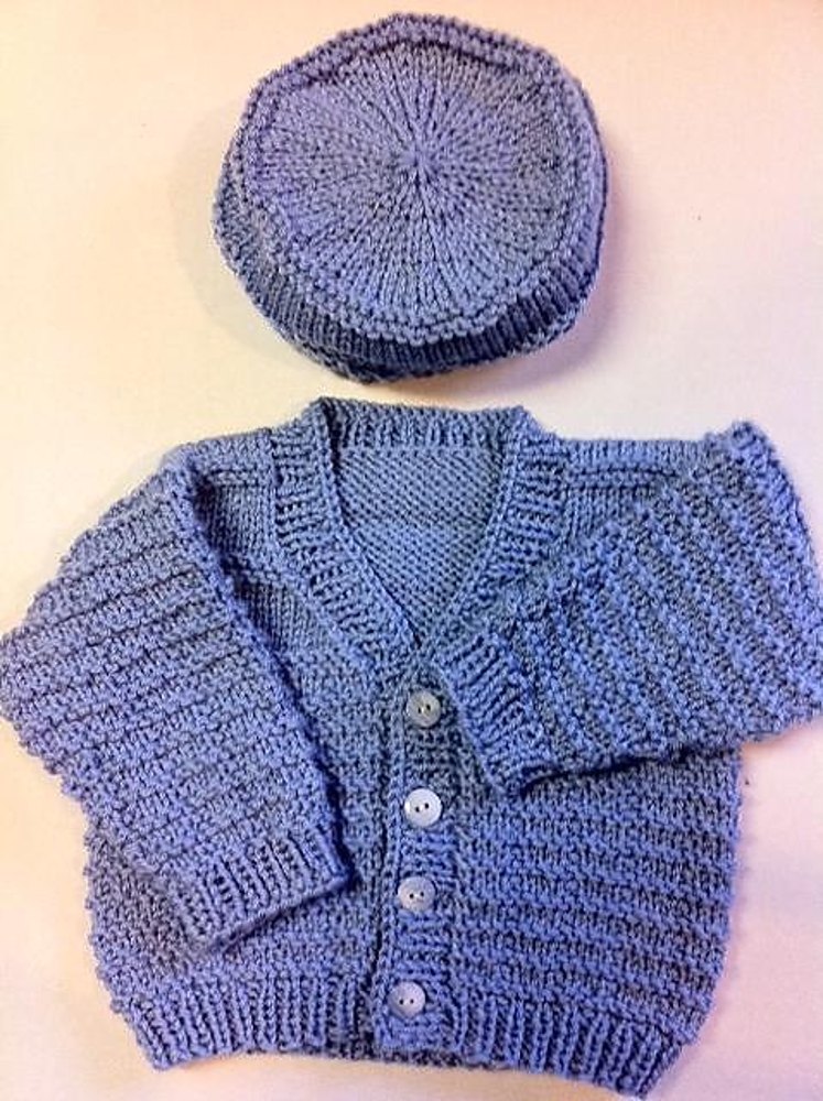BottomUp Blue Boy Knitting pattern by MADuNaier