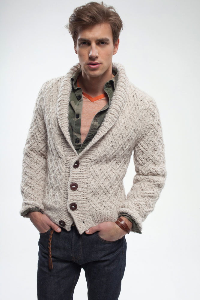 Grandson Cardigan in Rowan Alpaca Chunky | Knitting Patterns | LoveKnitting