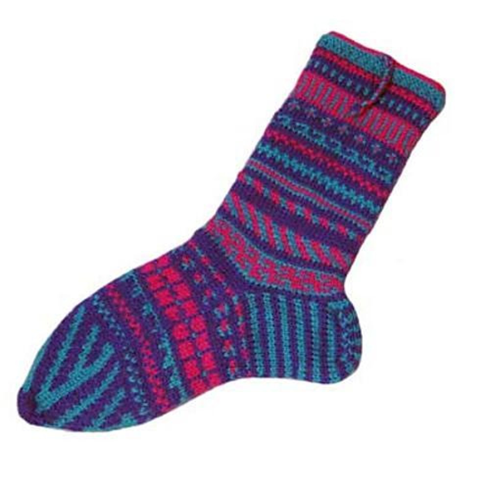 One World Turkish-Style Socks Knitting pattern by ColorJoy ...