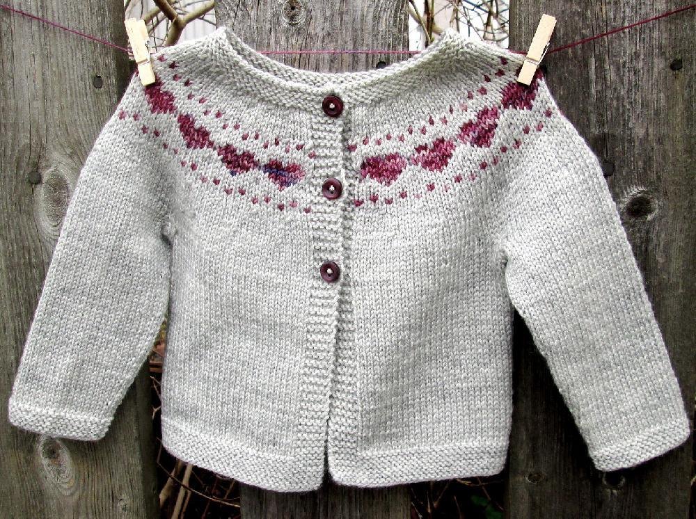 Little Hearts Knitting pattern by Maria Montzka Knitting