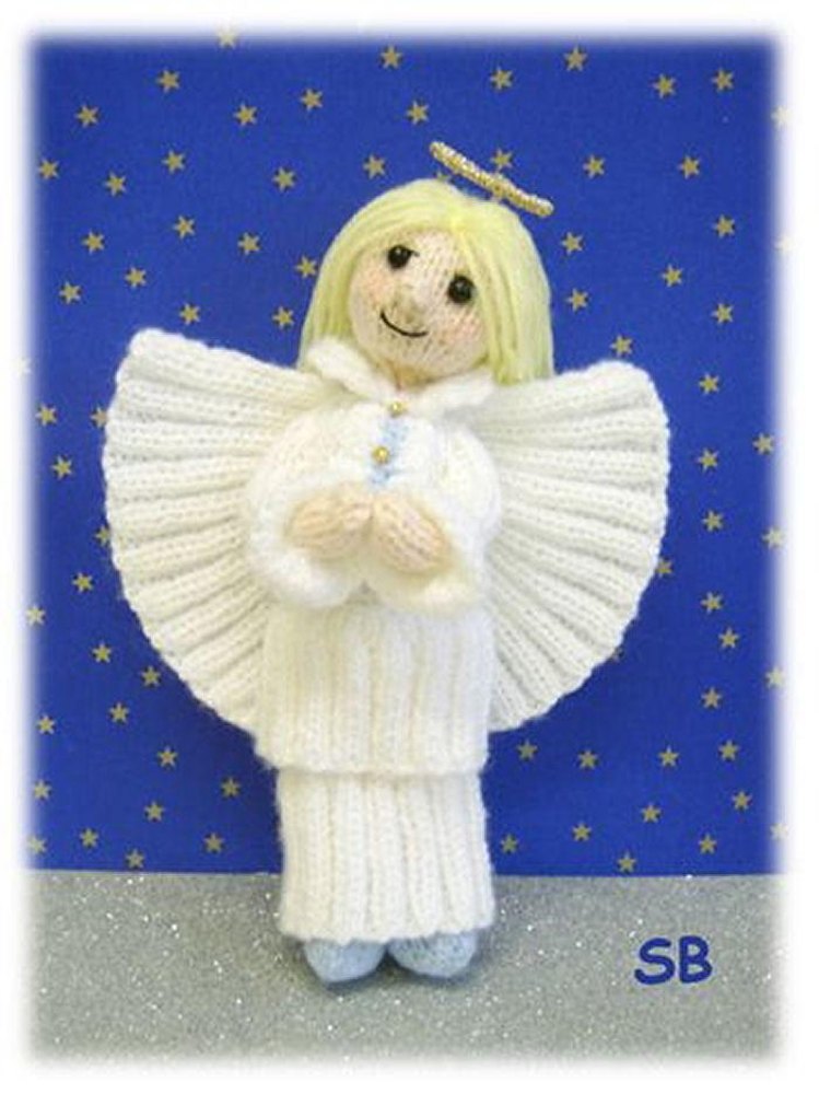 Angelica Christmas Angel Knitting pattern by Phoenixknits