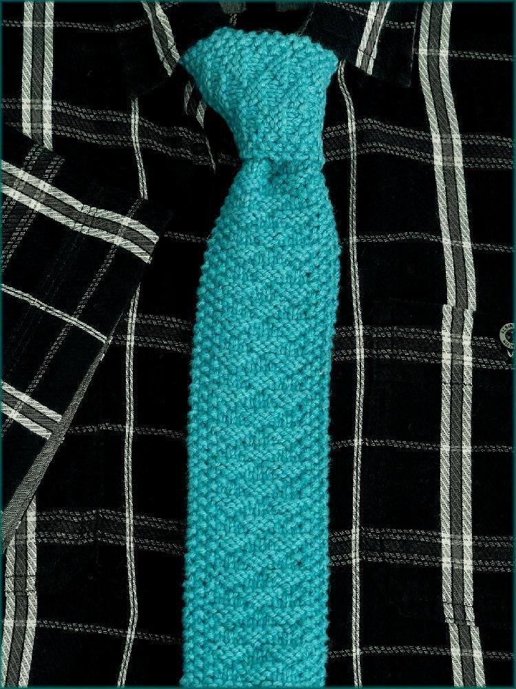 Okehampton Tie Knitting pattern by Wyndlestraw Designs