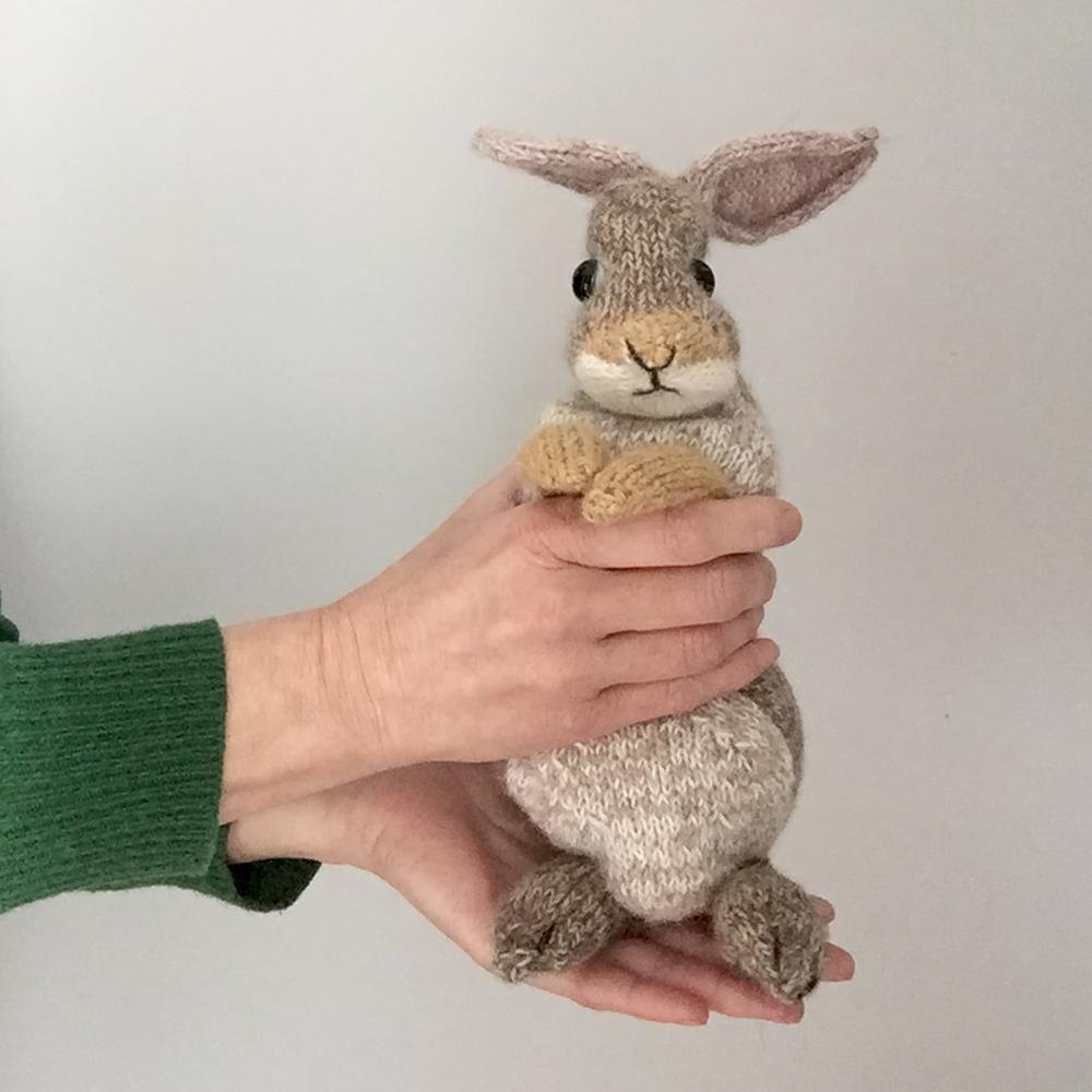 Knitted Rabbit Knitting pattern by Dot Pebbles