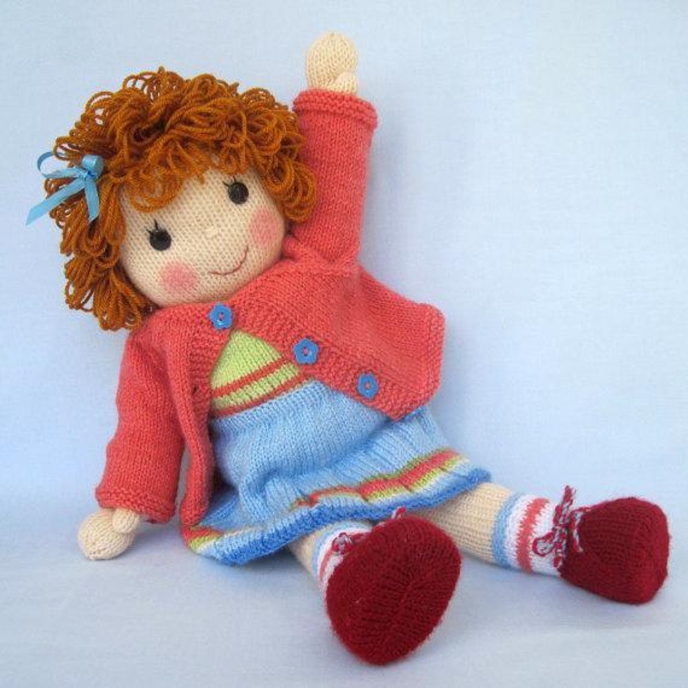 Belinda Jane - Knitted Doll Knitting pattern by Dollytime ...