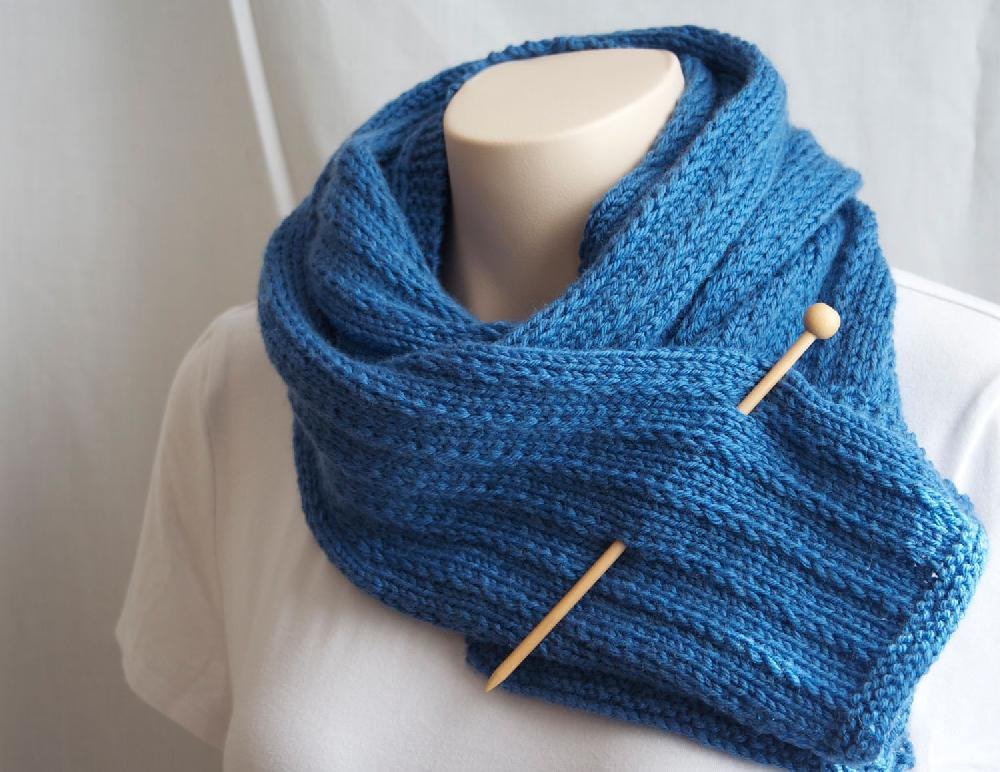 His-Hers Scarf Knitting pattern by Deux Brins de Maille ...