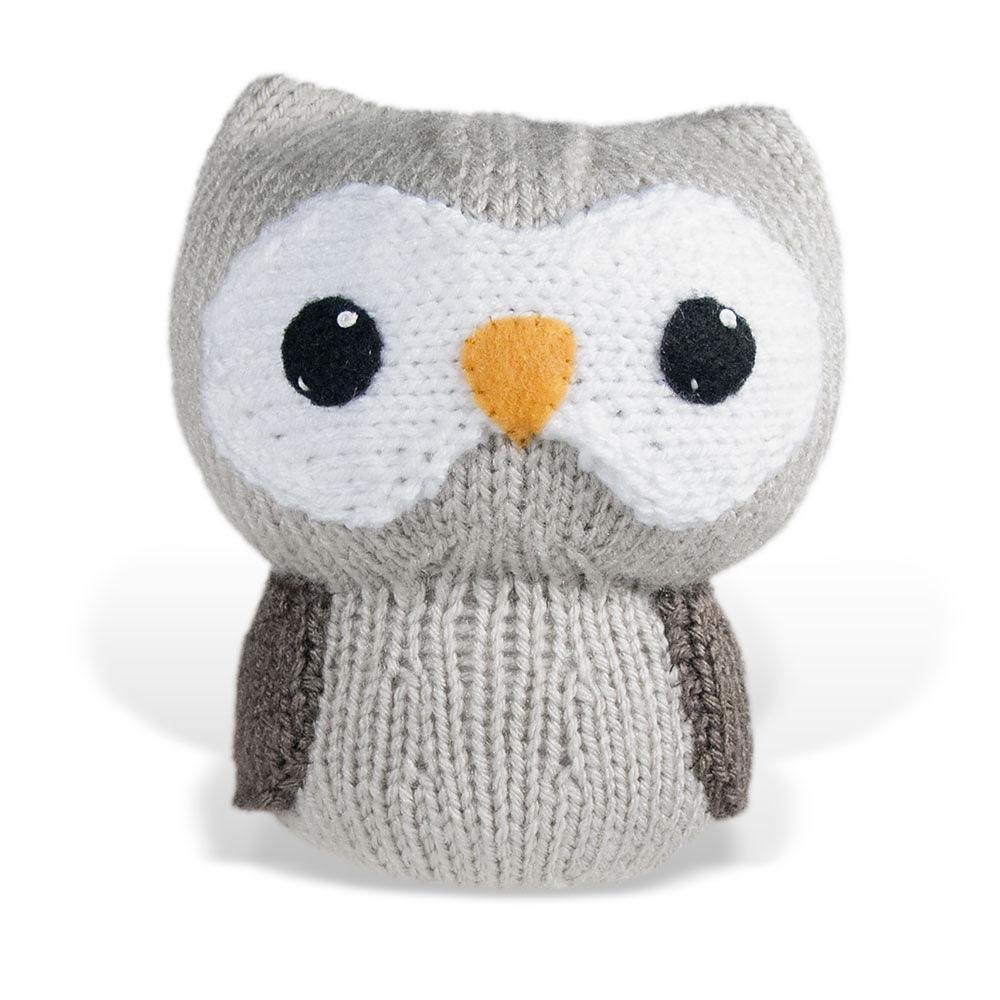 Large Knit Amigurumi Owl Knitting pattern by CraftyAlien ...