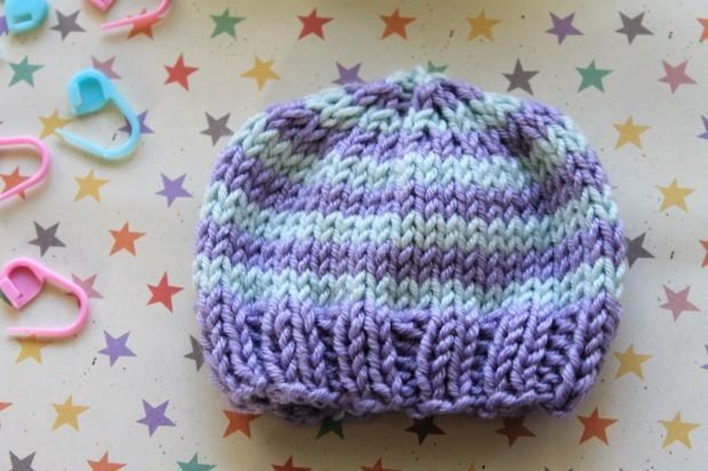 Perfect Preemie Baby Hat Knitting pattern by Heather Quill