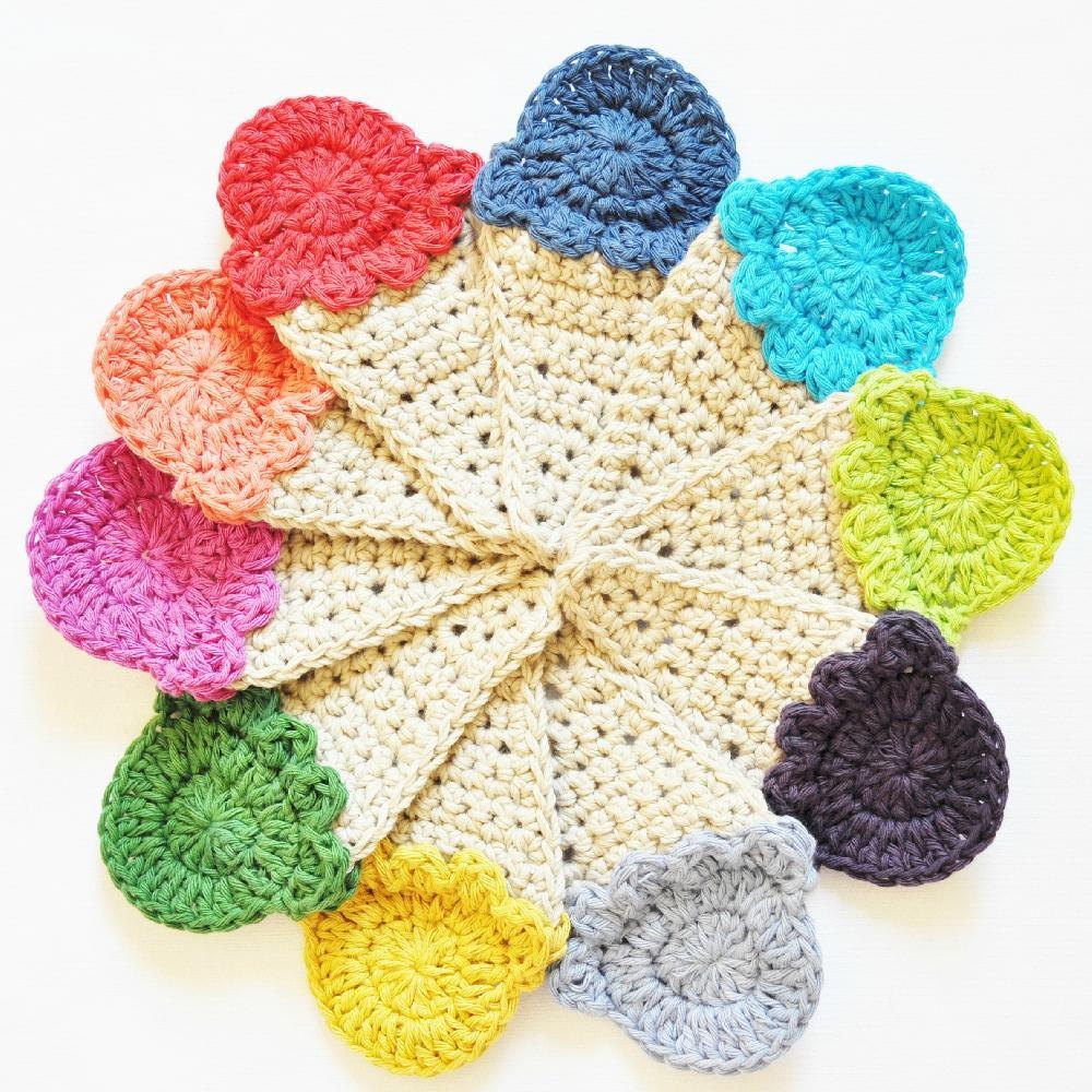 Ice Cream Crochet Garland Applique Crochet pattern by ...