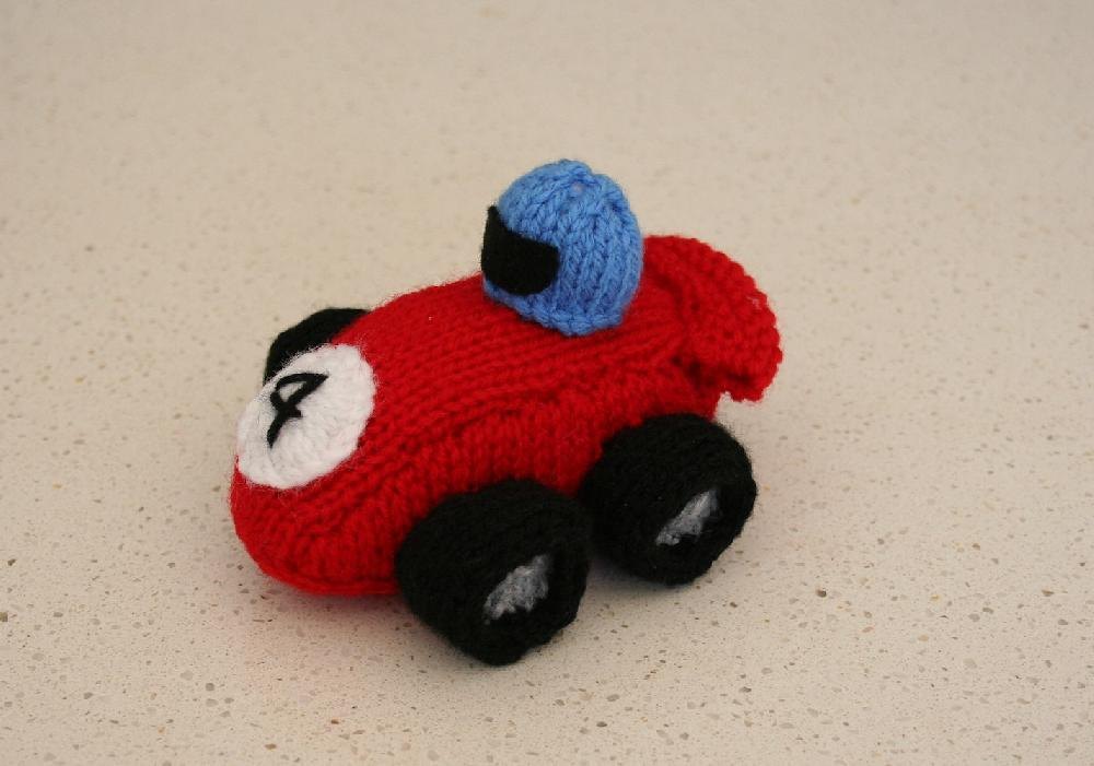 Race Car knitting pattern Knitting pattern by Amalia ...
