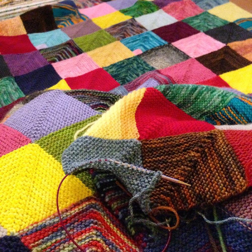 Memory blanket Knitting pattern by Hallam (tikki