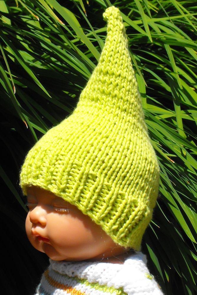 Baby Garden Gnome Hat Knitting pattern by madmonkeyknits Knitting