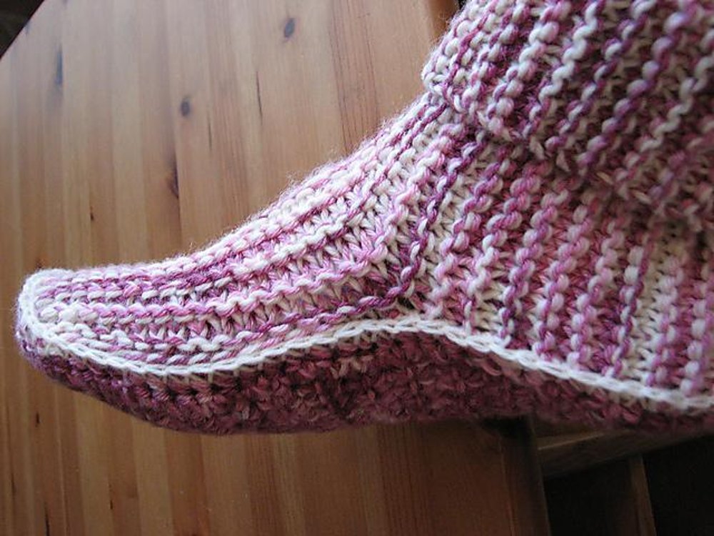 Sideways Slipper Boots w/ Options! Knitting pattern by ...