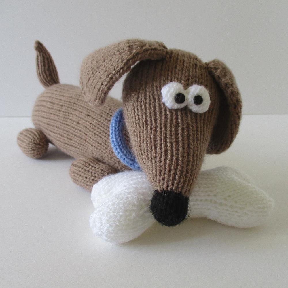 Bangers the Sausage Dog Knitting pattern by Amanda Berry ...