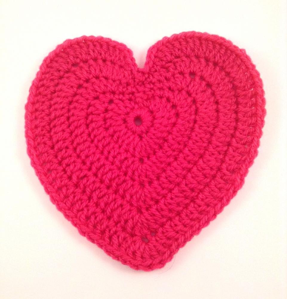 Big Heart Shape Crochet pattern by SophiesKnitStuff Crochet Patterns