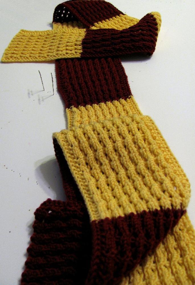 Lacework Harry Potter Scarf Knitting pattern by Thinking ...