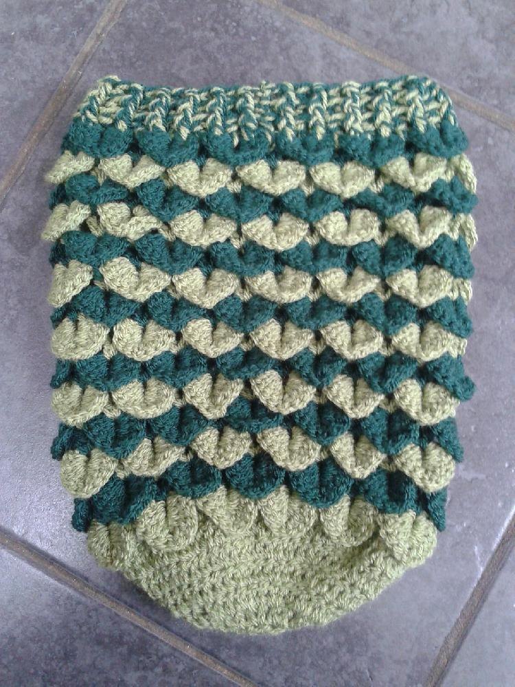 Crocodile Stitch Newborn Baby Cocoon Crochet pattern by ...