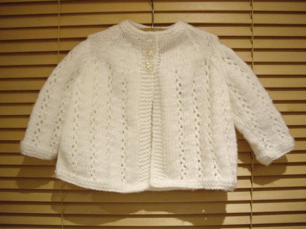 Baby Traditional Matinee Jacket Knitting pattern by Ardree Designs
